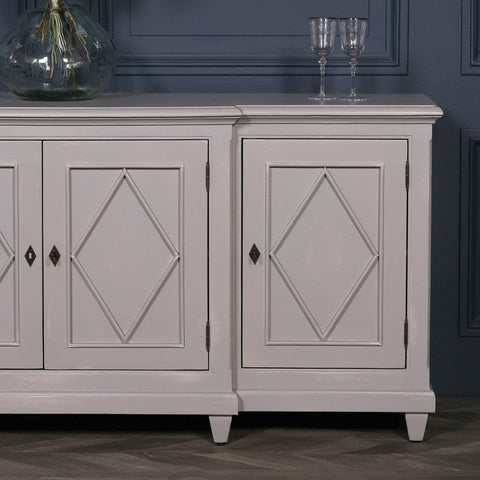 Classical Sideboard Distressed 206cm