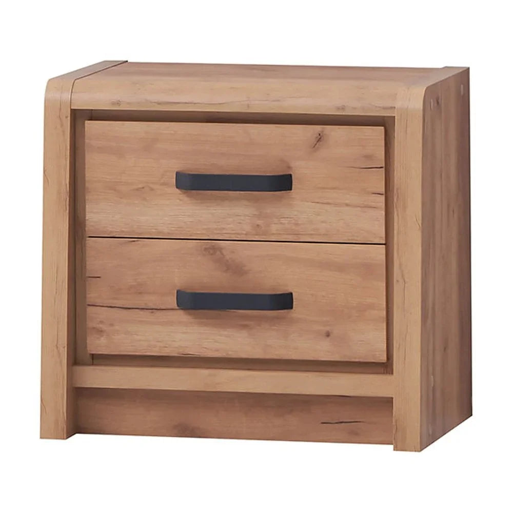 Jack 2 Drawer Bedside Locker