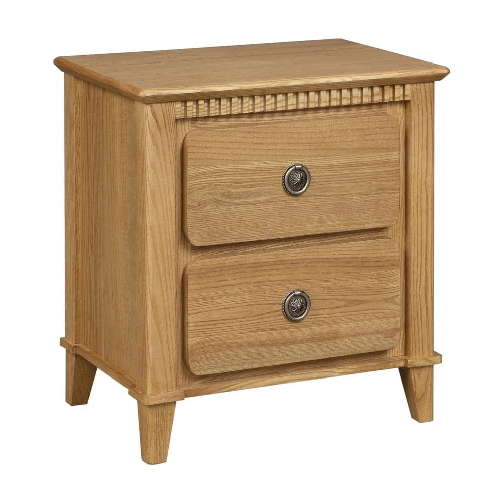 Mindy 2 Drawer Bedside Locker