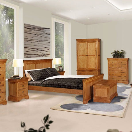 Delta Oak 4ft6 Bed