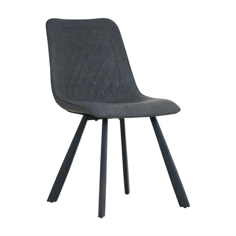 Retro Dining Chair Concord Grey