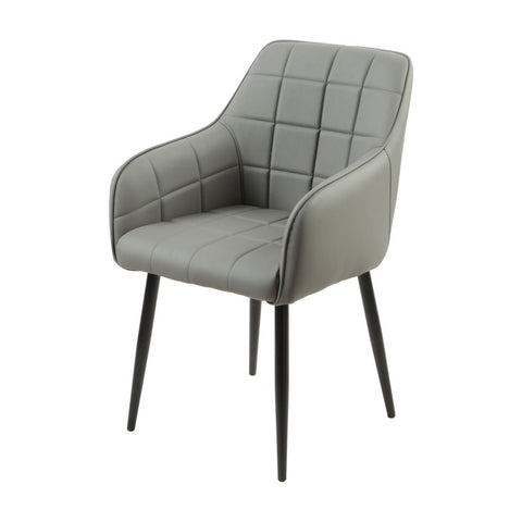 Branca Dining Chair Grey PU