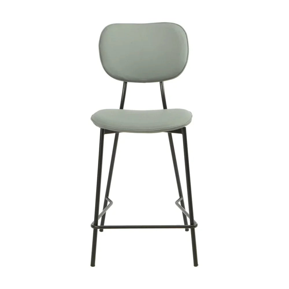 Capri Bar Stool Grey Seat Height 650mm