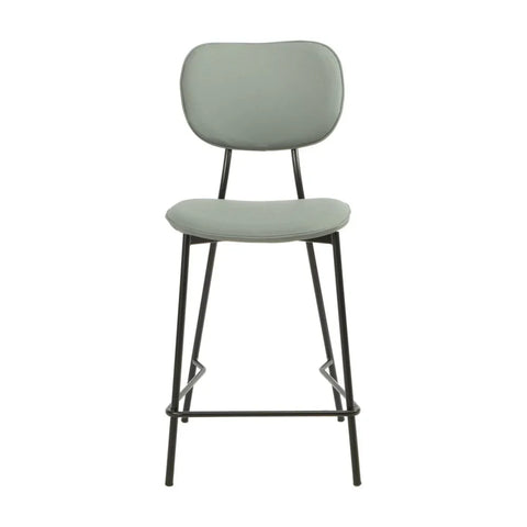 Capri Bar Stool Grey Seat Height 650mm