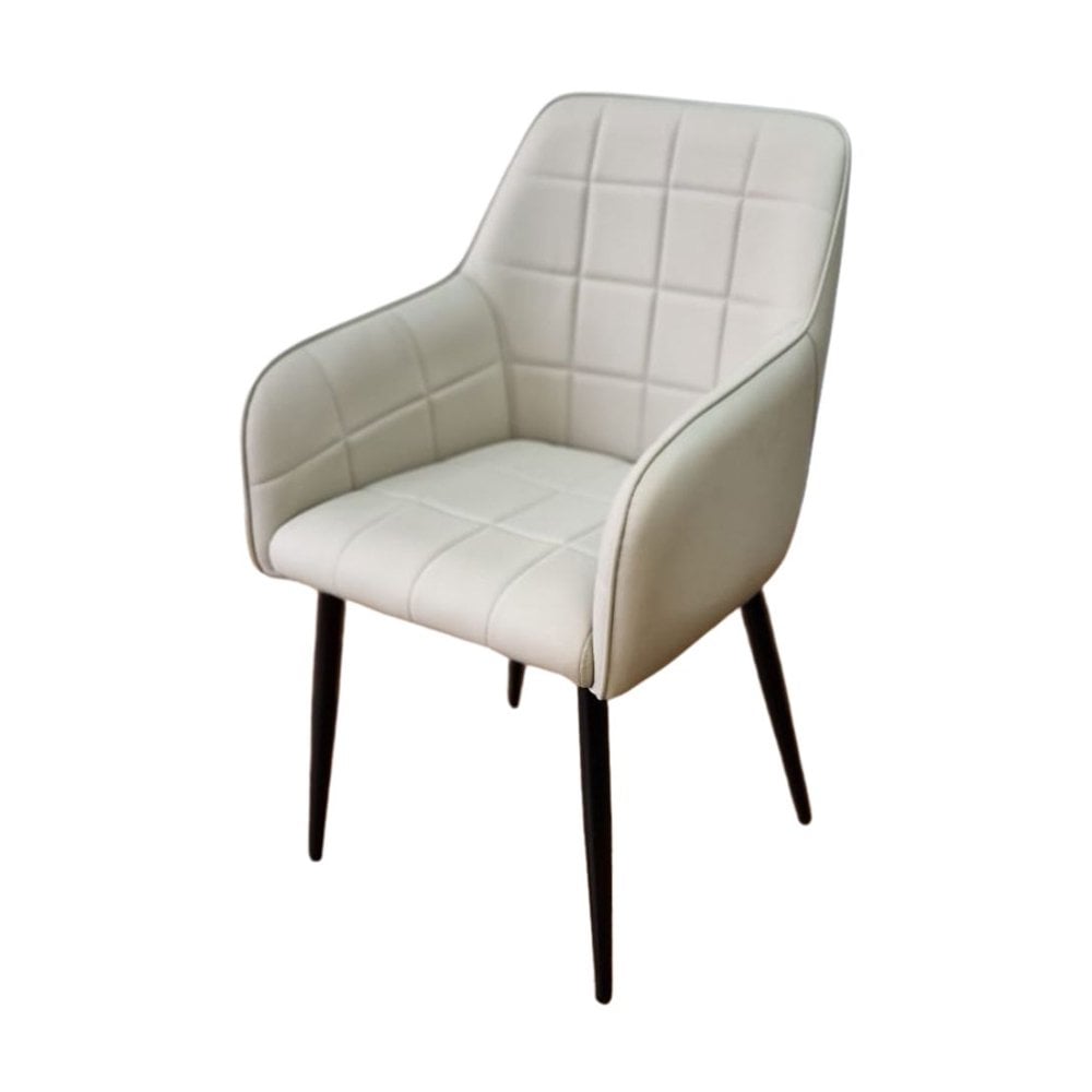 Branca Dining Chair Taupe PU