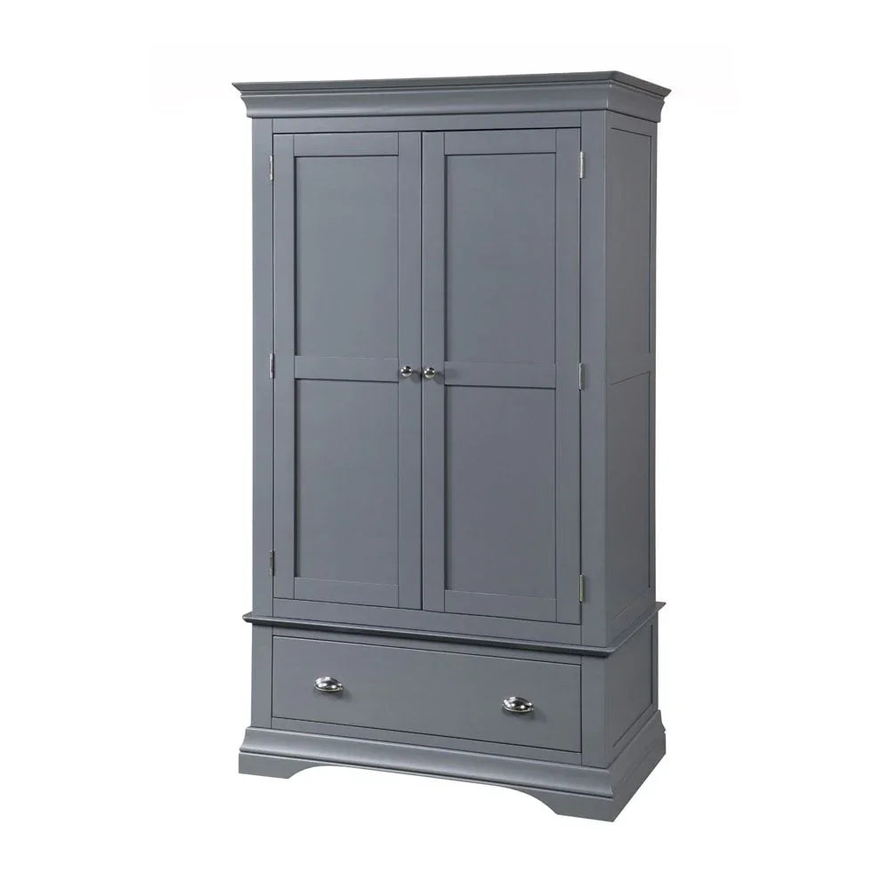 Daniella Double Wardrobe with Drawers