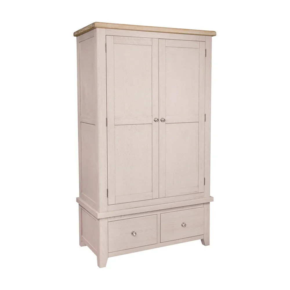 Salou Double Wardrobe With Drawers