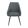 Gabriel Dining Chair Midnight Blue Swivel