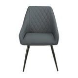 Gabriel Dining Chair Midnight Blue Swivel