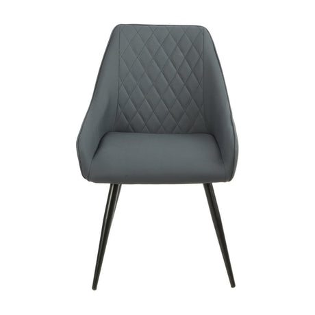 Gabriel Dining Chair Midnight Blue Swivel