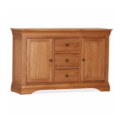 Delta Oak 2 Door / 3 Drawer Sideboard