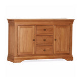Delta Oak 2 Door / 3 Drawer Sideboard
