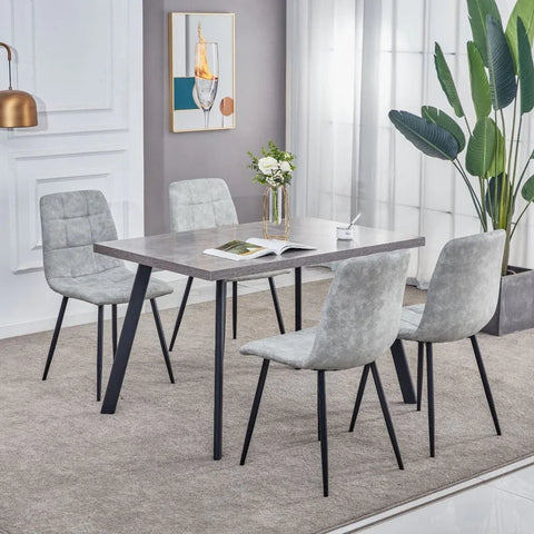 Fredrik 1.2 Metre Table Grey Marble