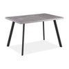 Fredrik 1.2 Metre Table Grey Marble