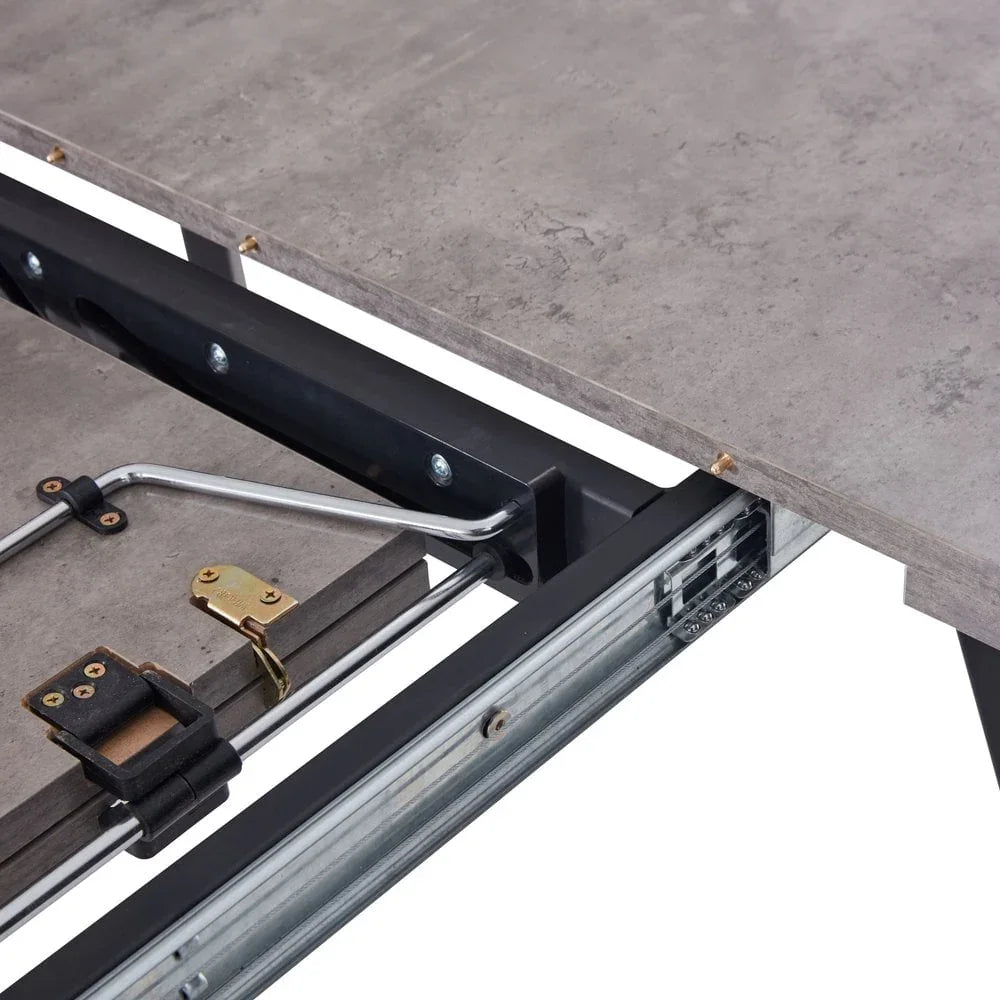 Fredrik Extension Table 1.4/1.9 Grey Marble