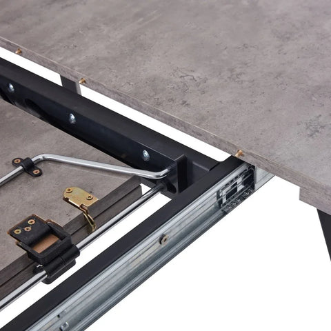 Fredrik Extension Table 1.4/1.9 Grey Marble