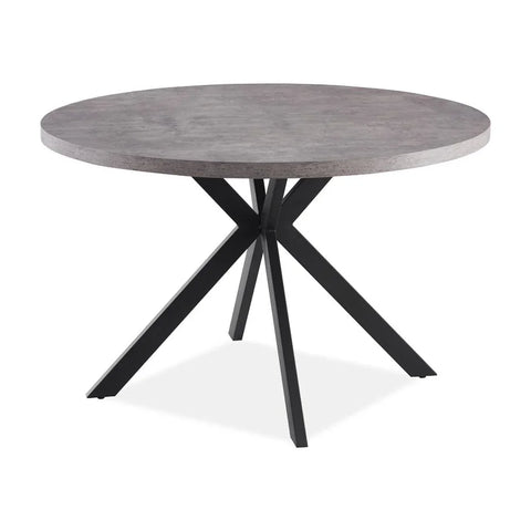 Fredrik Round Table Grey Marble