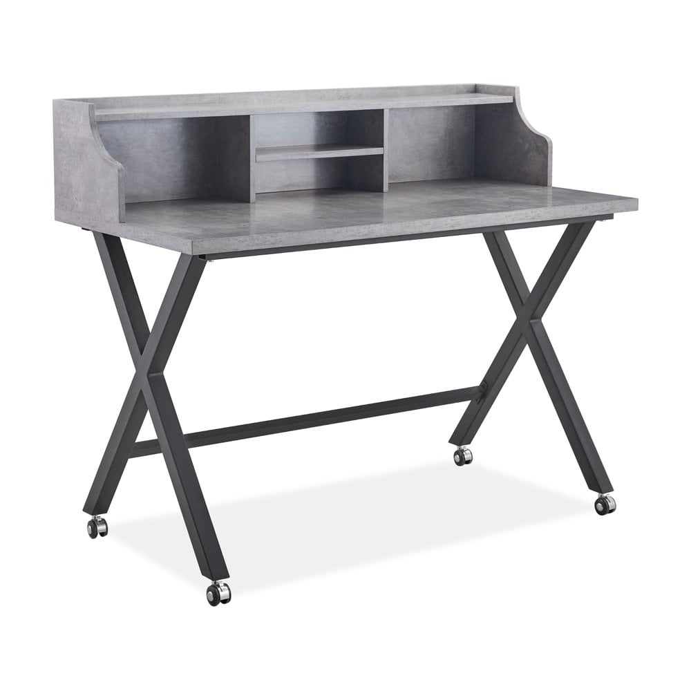 Fredrik Desk - Grey Marble