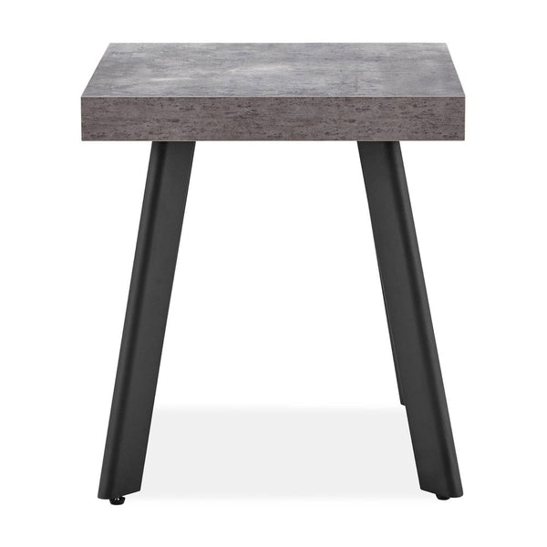 Fredrik Lamp Table - Grey Marble