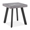 Fredrik Lamp Table - Grey Marble