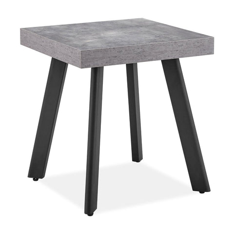 Fredrik Lamp Table - Grey Marble