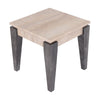 Milan Lamp Table - Two Tone