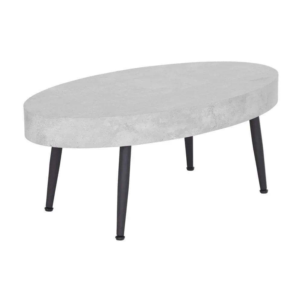 Verona Oval Coffee Table - Marble