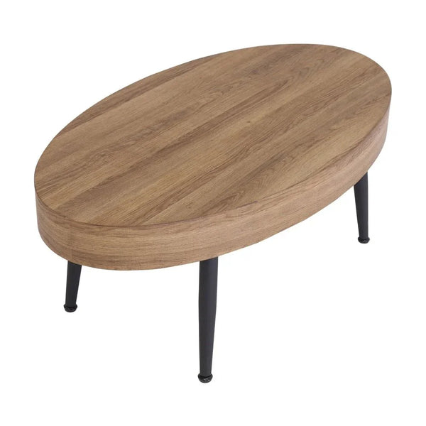 Verona Oval Coffee Table - Oak