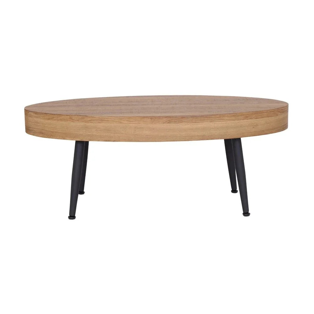 Verona Oval Coffee Table - Oak