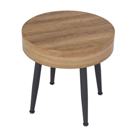 Verona Lamp Table - Oak