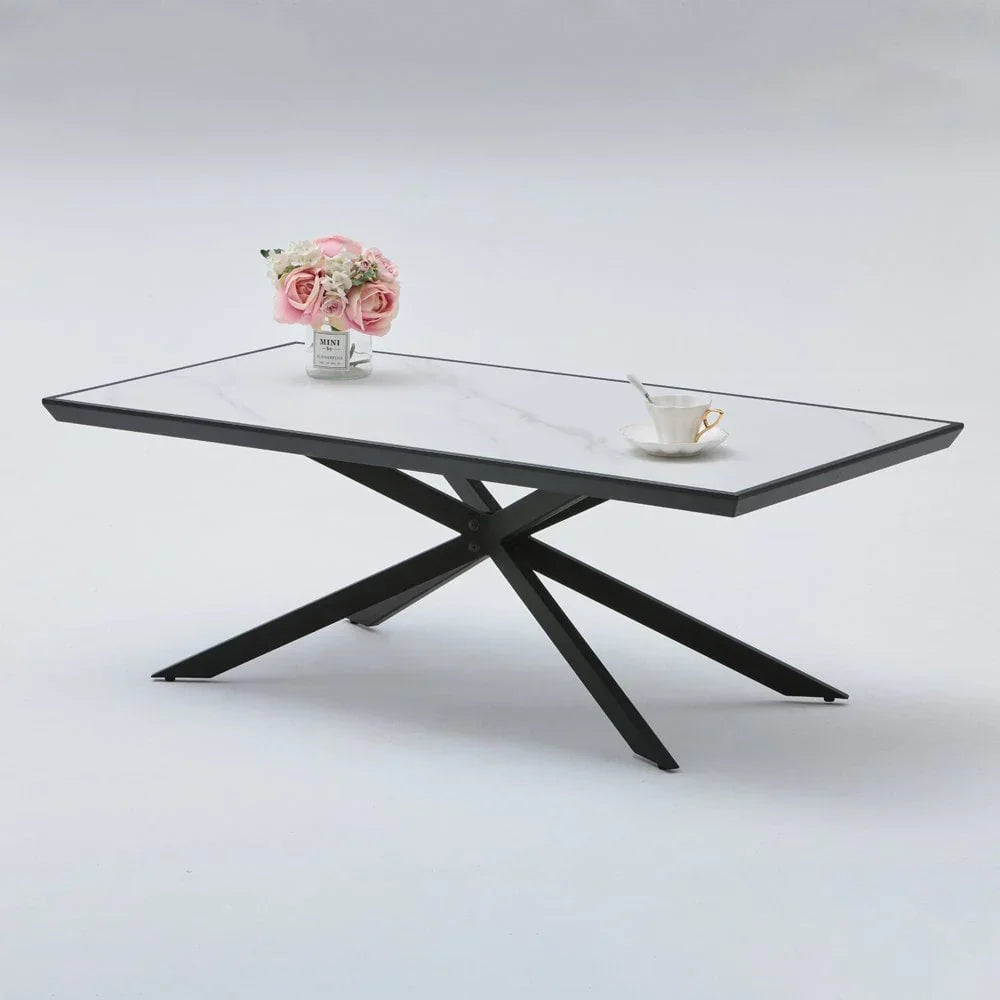 Matrix Coffee Table Light Marble