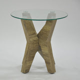 Canyon Lamp Table Grey Oak