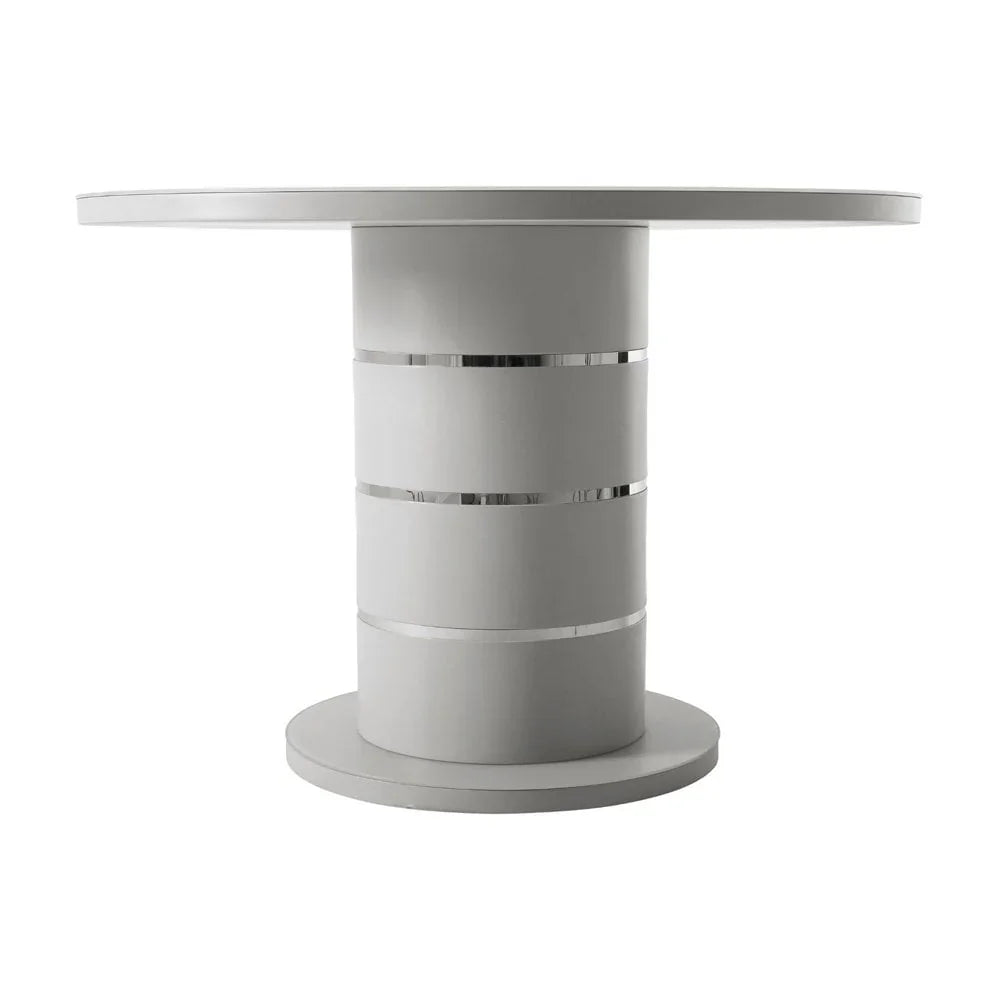 Modena Round Table Light Grey