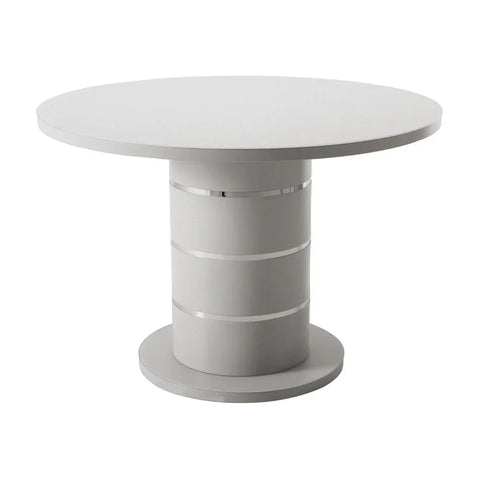 Modena Round Table Light Grey