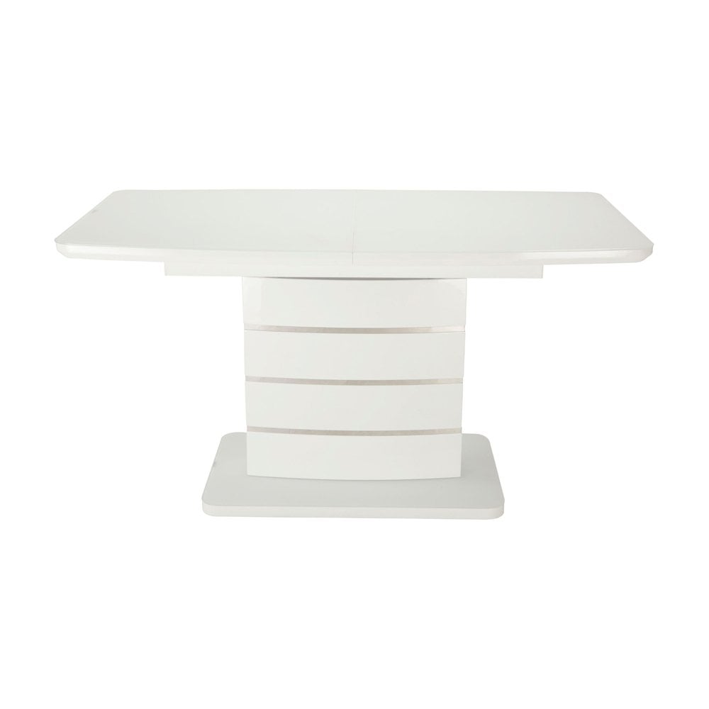 Modena White Extension Table