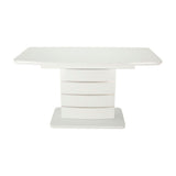 Modena White Extension Table