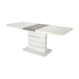 Modena White Extension Table