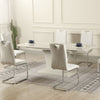 Vicenza Extension Table Light Grey
