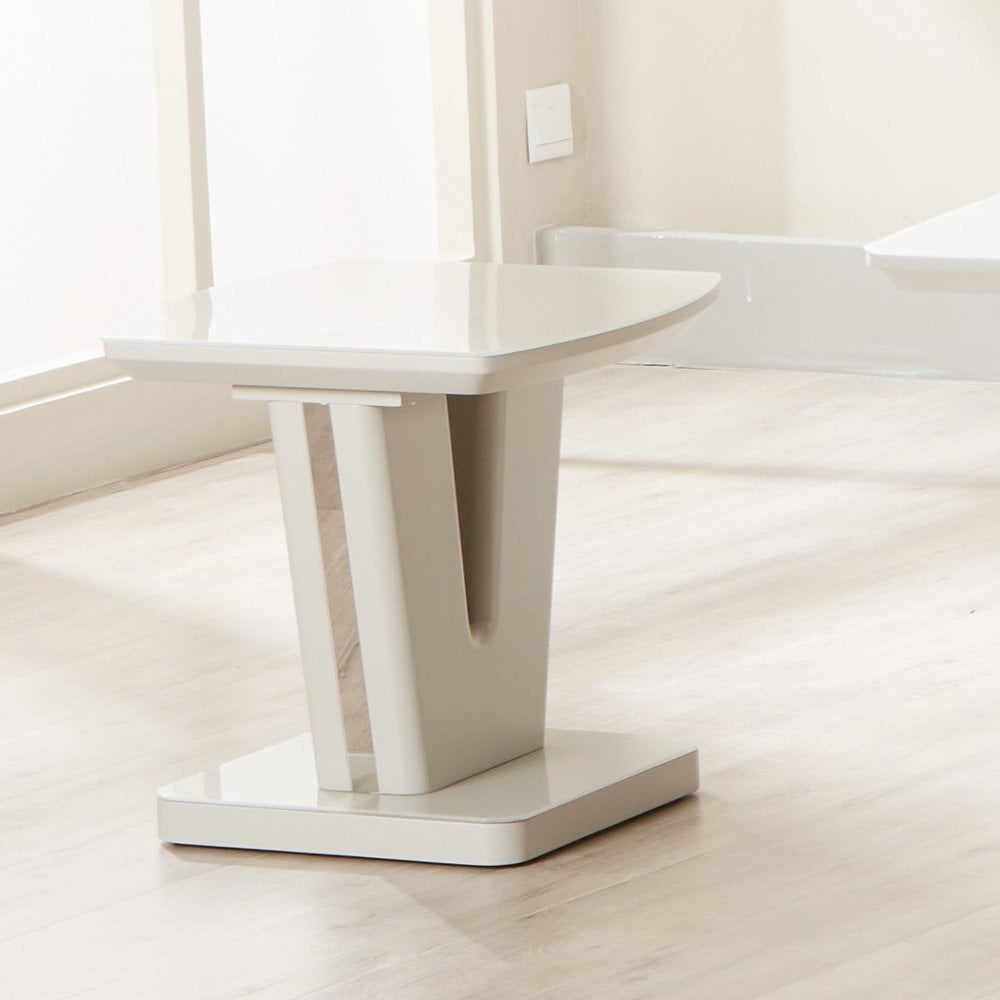 Vicenza Lamp Table Light Grey
