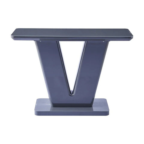 Vicenza Console Table Dark Grey