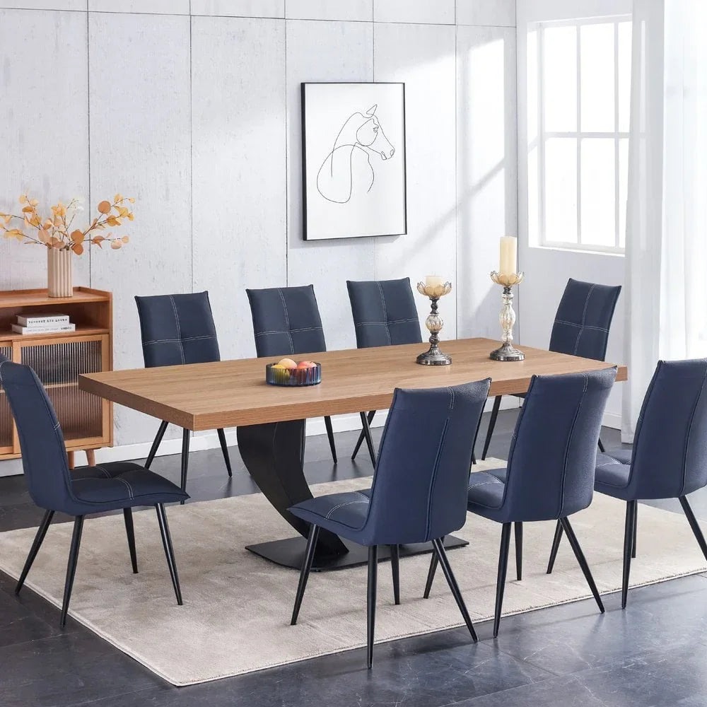 Hugo 2.1 Metre Table with Pedestal Leg