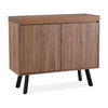 Fredrik Small Sideboard Walnut - Flatpack