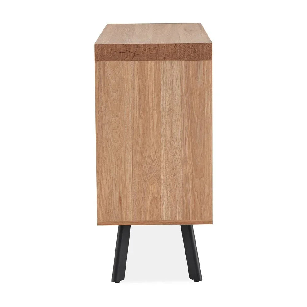 Fredrik Oak Small Sideboard - Flatpack
