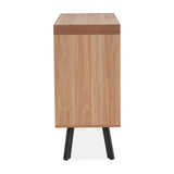 Fredrik Oak Small Sideboard - Flatpack