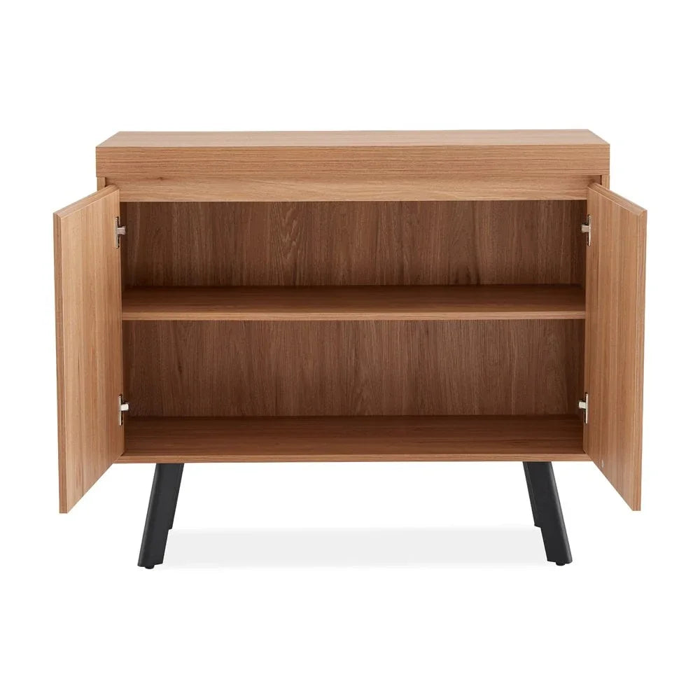 Fredrik Oak Small Sideboard - Flatpack