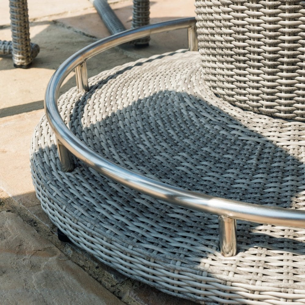 Oxford 6 Seat Round Bar Set with Ice Bucket