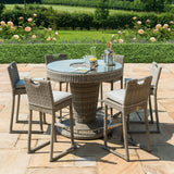 Oxford 6 Seat Round Bar Set with Ice Bucket