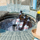 Oxford 6 Seat Round Bar Set with Ice Bucket