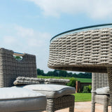 Oxford 6 Seat Round Bar Set with Ice Bucket