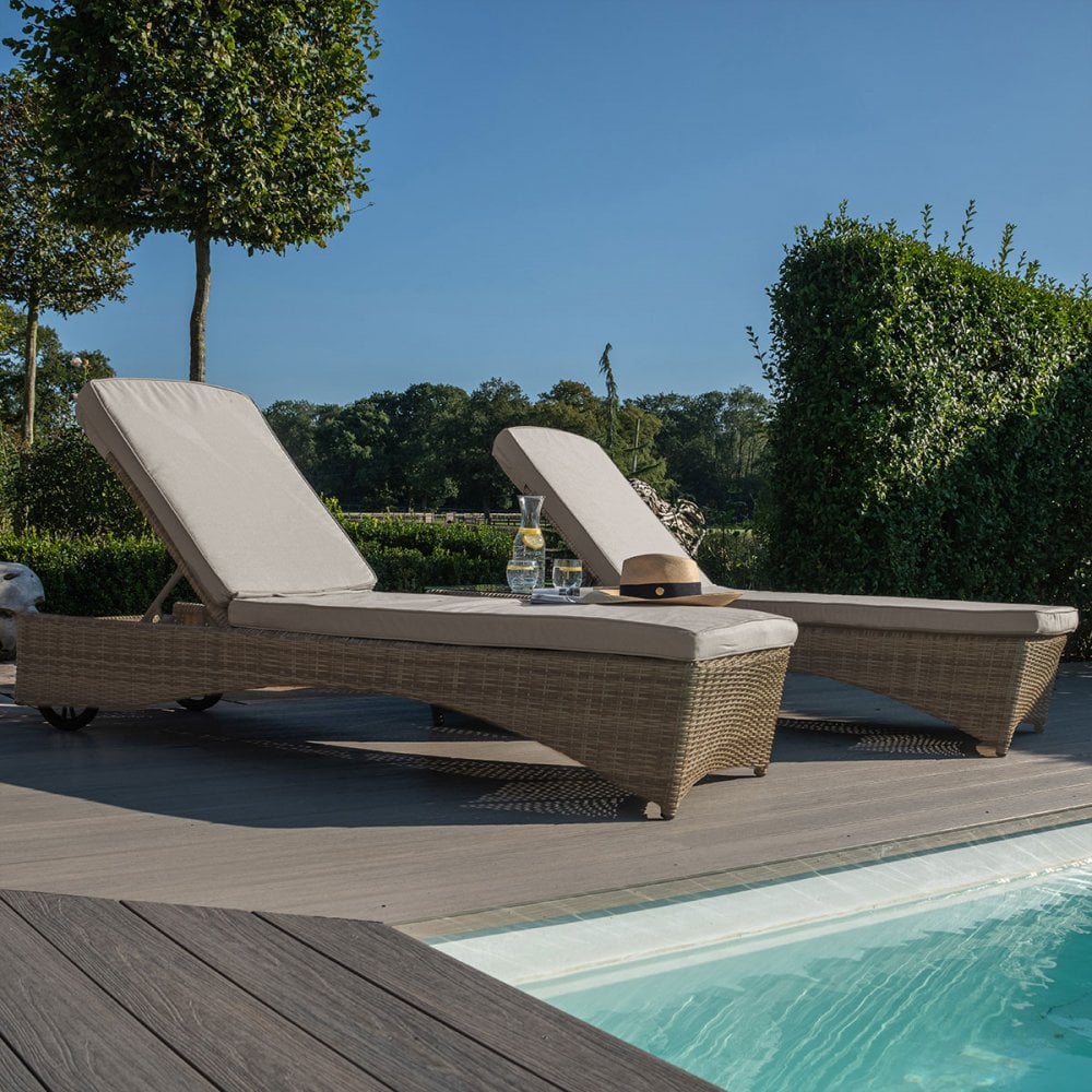 Winchester 3pc Sunlounger Set